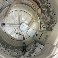 洗濯機全自動電気日立STEP WASH 2021年5kg一人暮らし用仙台市内無料配達・設置の画像