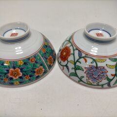 【未使用品】有田焼  茶碗揃  陶寿作  喜峰窯 絵変り飯椀揃  250618-1Tの画像