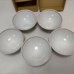 【未使用品】有田焼  茶碗揃  陶寿作  喜峰窯 絵変り飯椀揃  250618-1Tの画像