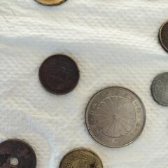 古銭　菊紋記念硬貨あり1銭５銭50銭あり　の画像