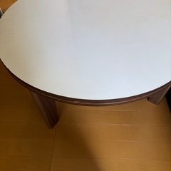 ８０センチ円形コタツテーブルの画像