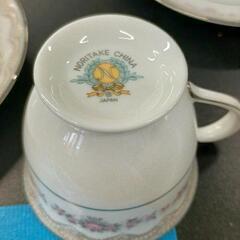0618-087 OldNoritake　オールドノリタケ　カップ＆ソーサー　5個セット　スの画像