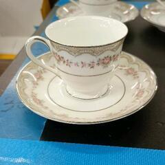 0618-087 OldNoritake　オールドノリタケ　カップ＆ソーサー　5個セット　スの画像