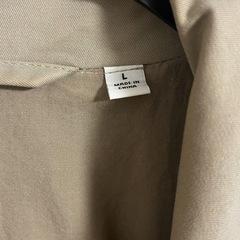 ユニクロユー　UNIQLO U オーバーサイズ　トレンチコート　L　LLの画像