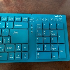 SONY VAIO シリコンキーボードカバーの画像