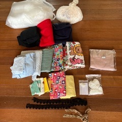 お得！CHECK&Stripe、布生地、レース、綿、ゴム、はぎれ