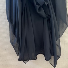 【値下げ】結婚式 パーティードレス ワンピース　黒色の画像