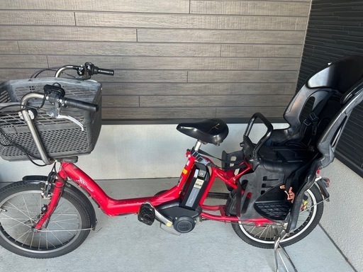 ブリヂストン電動アシスト自転車　子供乗せ