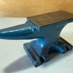 アンビル 金床 ツノ付 鉄床 作業台 叩き台 鉄工 板金 工具　重さ12キロ の画像