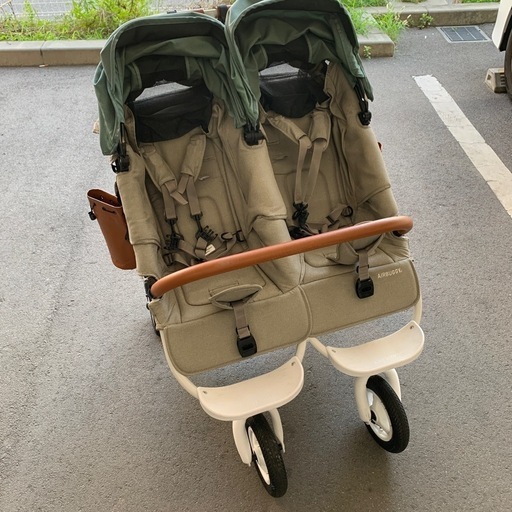 【双子用】人気ブランド✨安全安心のベビーカー【AIRBUGGY(エアバギー)】