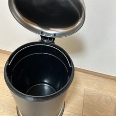 ゴミ箱　ステンレスの画像