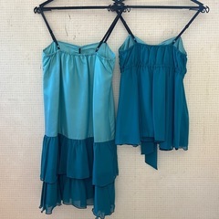 【値下げ】結婚式 パーティードレス ワンピースの画像