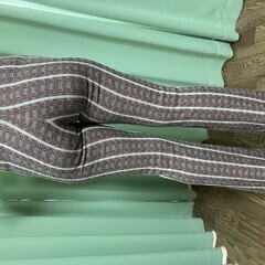 TODAYFUL ニットパンツ F ベージュ 総丈99cm ウエ...