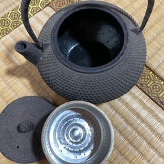 南部鉄器 鉄瓶 アンティーク 骨董品 貴重の画像