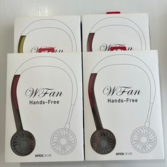 格安！新品！4つまとめて　ポータブル 扇風機の画像
