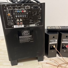 ONKYO アンプ、スピーカー　HTX-25HDXの画像