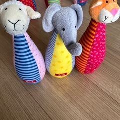 【終了】sigikid 動物型ボーリングセットの画像