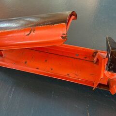 中古 クボタ トラクター用 ロータリーフラップカバー 整地板 代かき トラクターパーツ 農機具 トラクター ジモ①の画像