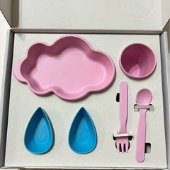 新品　UNICOM Nature Tableware Set 子供食器7点セットの画像