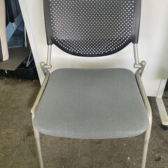 オカムラ　キャスター付チェアー５脚セット②　ミーティングチェア