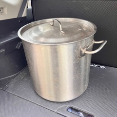 中古　寸胴　ステンレス鍋　36cmの画像