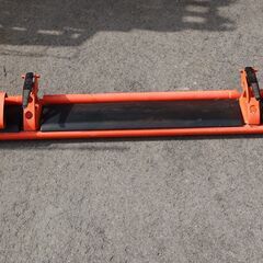 中古 クボタ トラクター用 ロータリーフラップカバー 整地板 代かき トラクターパーツ 農機具 トラクター ジモ②の画像