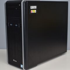中古良品 自作ゲーミングデスクトップ/Windows11/core i7-7700/SSD500GB+HDD2TB/メモリ16GB/GTX1070/DVDマルチ/デスクトップPCの画像