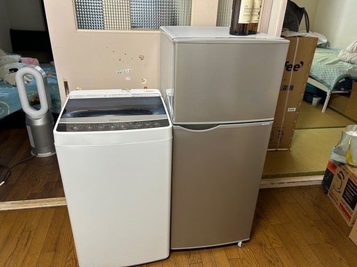 洗濯機と冷蔵庫