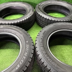 195/65R15 19年製　4本　ダンロップ　ウインターMAX...