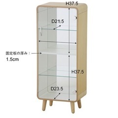 【美品】コレクションシェルフ　コレクション棚の画像
