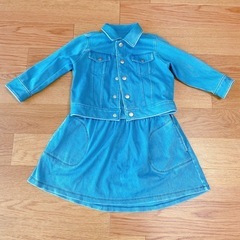 （お取引中） COMME CA ISM (コムサイズム)ワンピース　スカート　子供服の画像