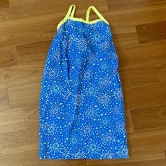 浴衣　ハンドメイド品中古　110センチの画像