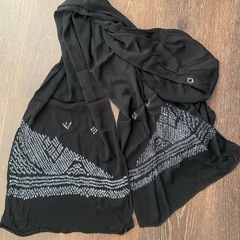 浴衣用兵児帯　黒の画像