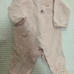 冬生まれ女の子ロンパース肌着　の画像