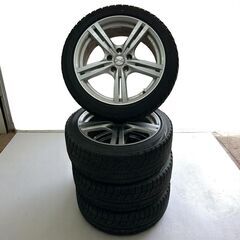 タイヤ&ホイール 18インチ4本セット◆ WAREN 7.5J-...