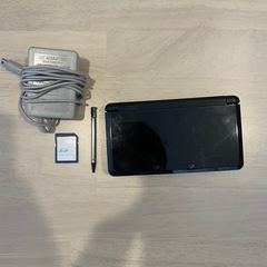 【動確済】ニンテンドー3DS 本体ブラック SDカード、充電器、...