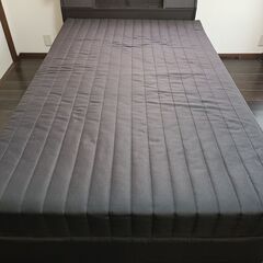 【美品/3点セット】セミダブルベッド