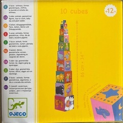 ジェコ　知育　10 cubesの画像