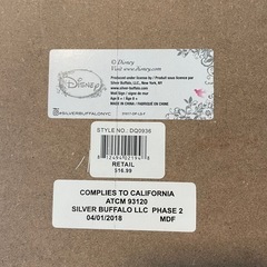 ディズニー　リトルマーメイド＆不思議の国のアリス　アートパネル　の画像