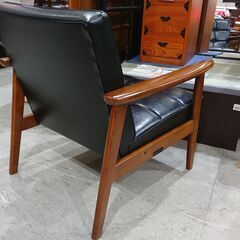 カリモク60｜Kチェア｜1シーター｜スタンダードブラックの画像