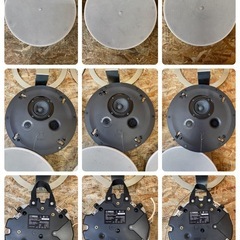 C(7329) ヤマハ スピーカー VXC3FW 3個セット 天井埋め込み型 店舗用 音響機器 業務用 店舗用の画像