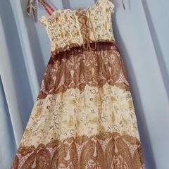 ロングワンピース マキシワンピースの画像
