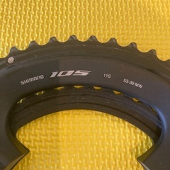 Shimano 105 チェーンリング 53-39T 11S スプロケセット - メルカリ