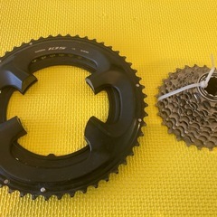 Shimano 105 チェーンリング 53-39T 11S ス...