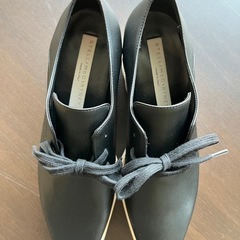 美品　STELLA McCARTNEY ブラック プラットフォームシューズの画像