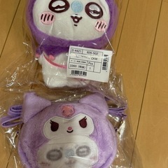 ちいかわサンリオ　モモンガぬい&ポシェ