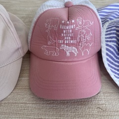 キッズ帽子　3点セットの画像