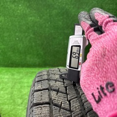 155/65R13 19年製 4本 BS ブリヂストン　VRX 溝6.7〜6.9 オッティ　パレット　引き取り可能　S50613020の画像