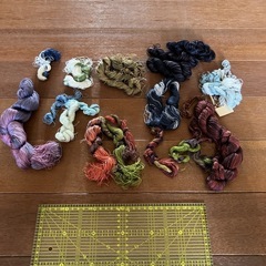 刺繍糸、グラデーション