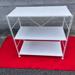 【4,400円】早い者勝ち１点　無印良品 スチールユニットシェル...